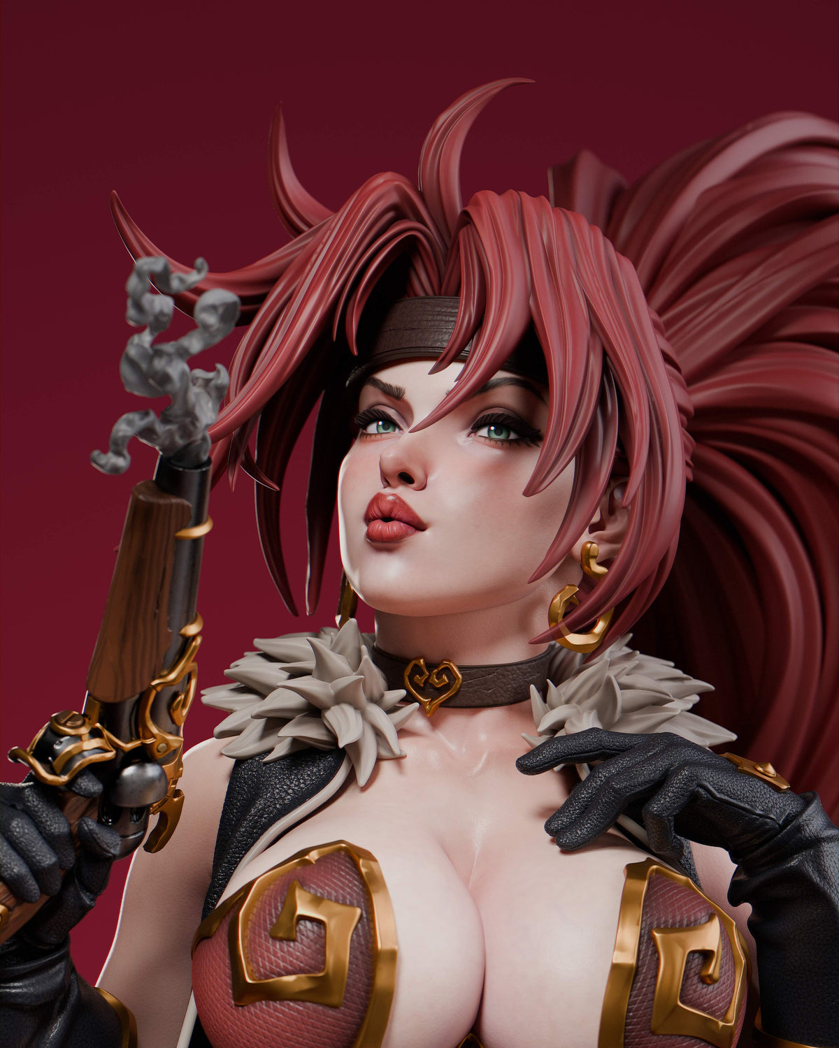 Red Monika - Abe3D