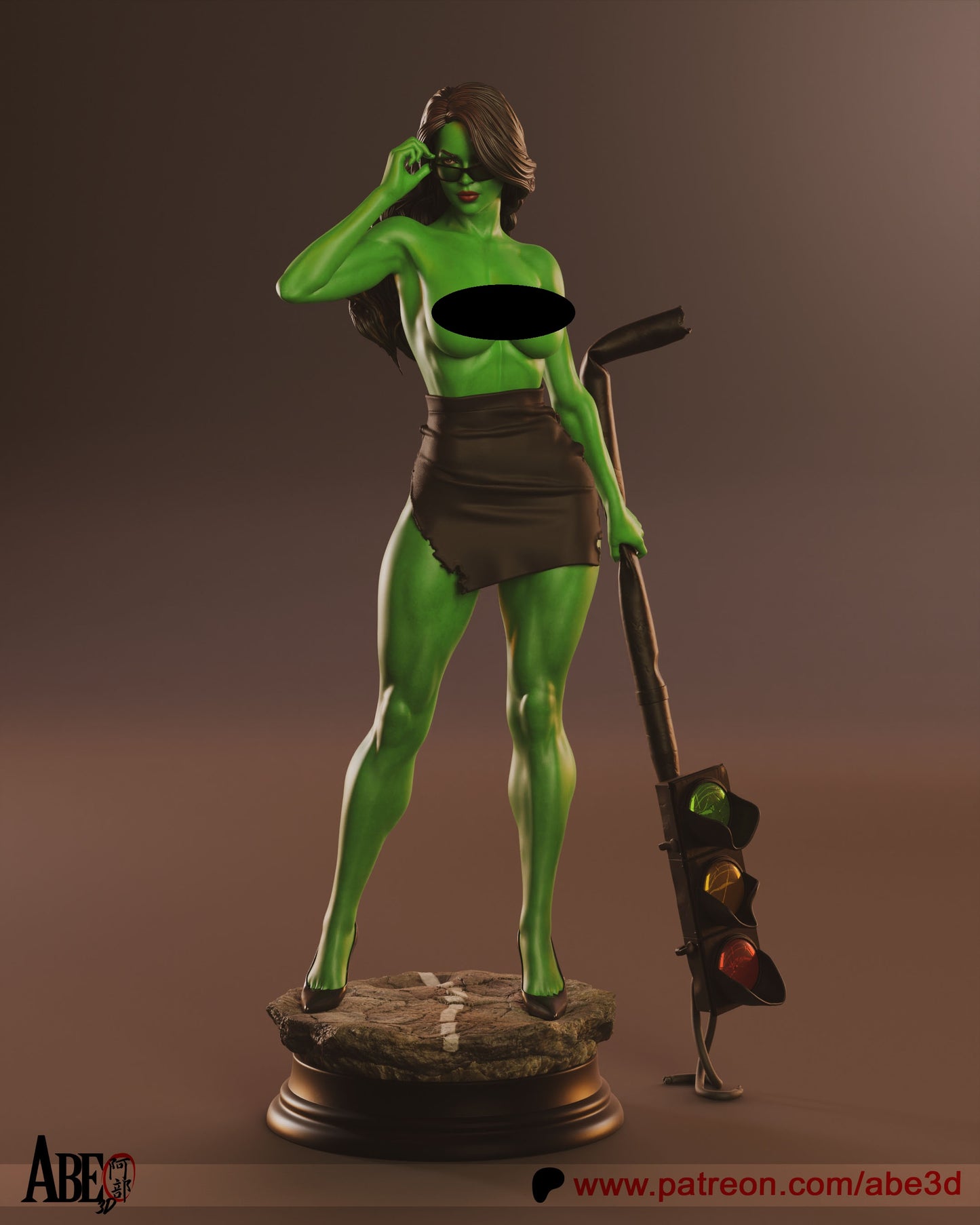 She-Hulk - Abe3D