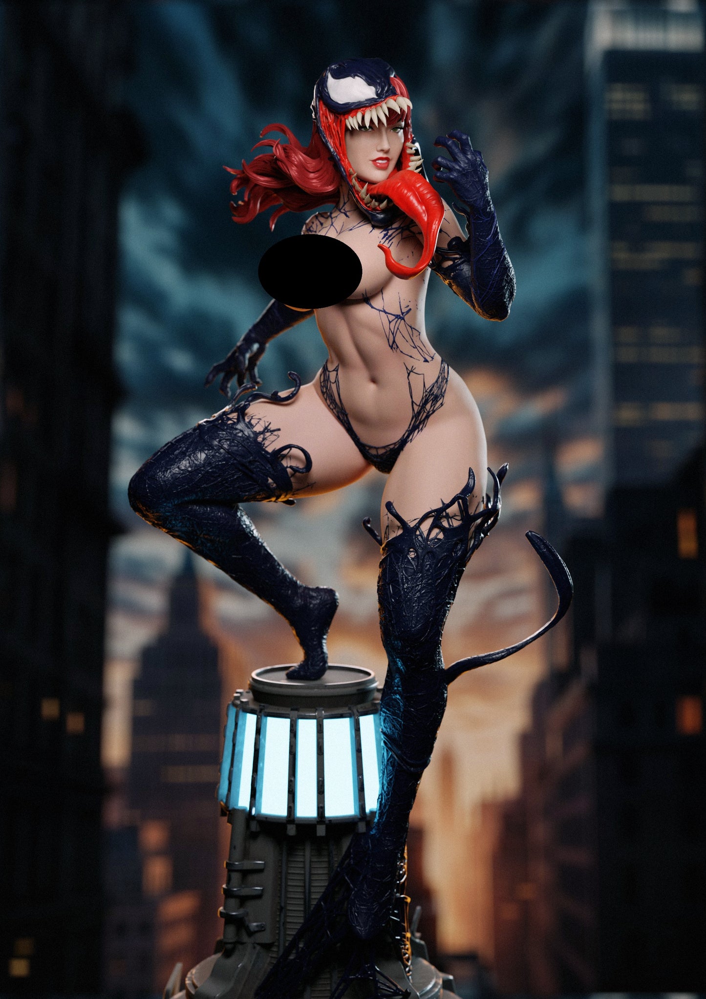 Mary Jane Venomize - Abe3D