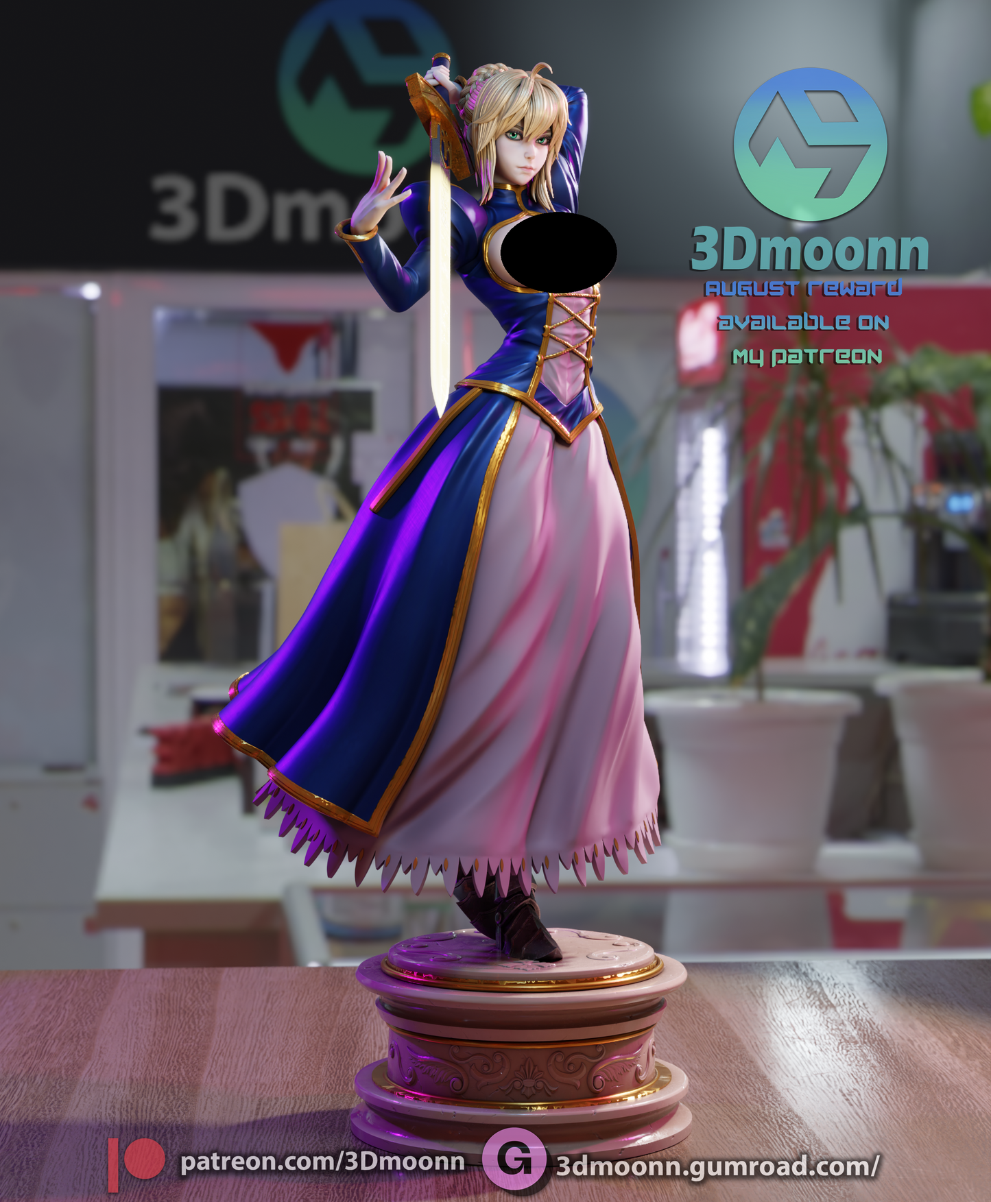 Saber - 3DMoonn