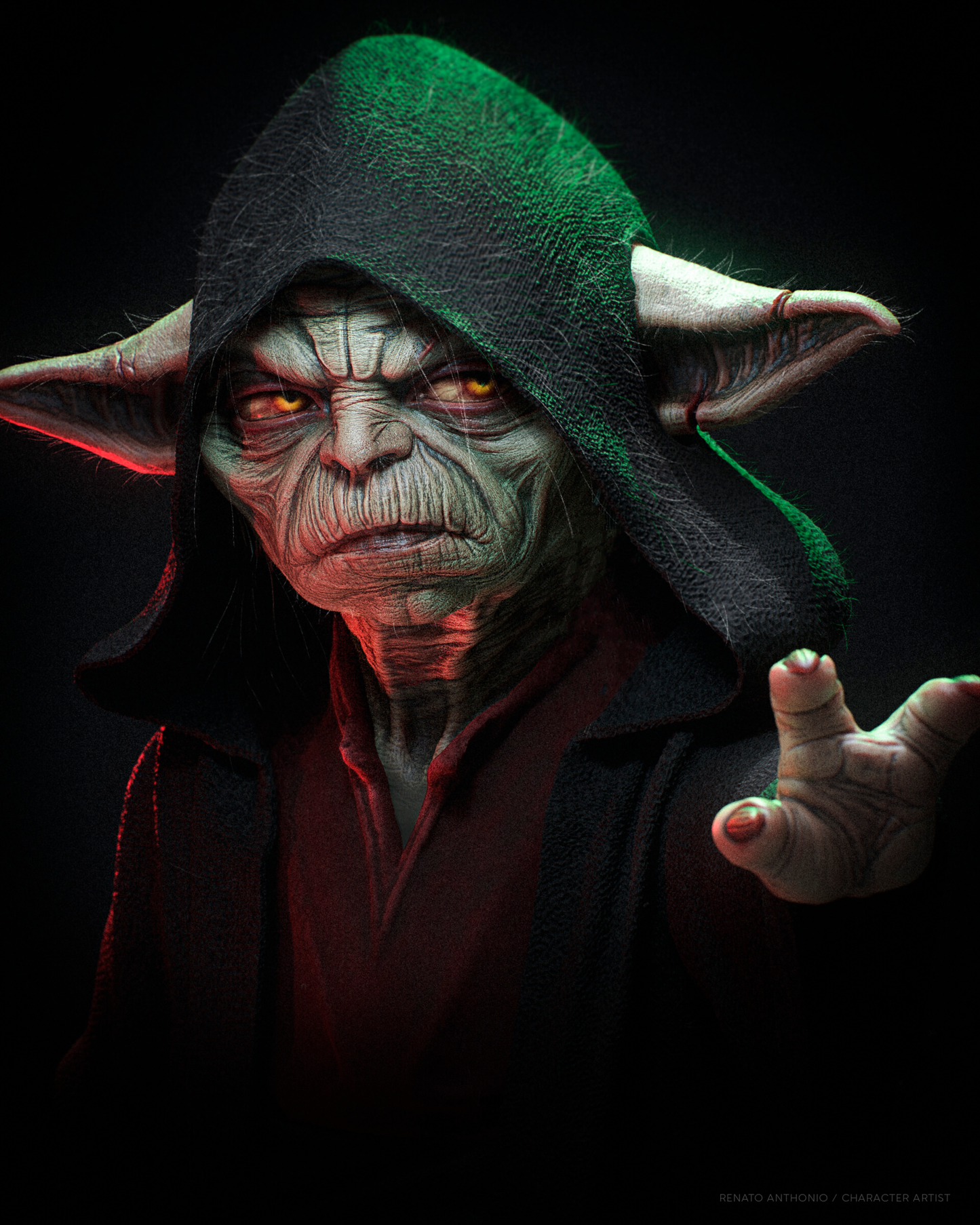 Darth Yoda - CA 3D Studios