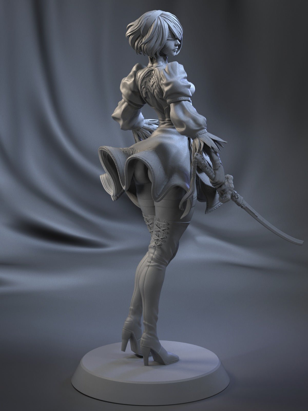 2B Nier Automata v2 - CA 3D Studios - Dark Forge Arts