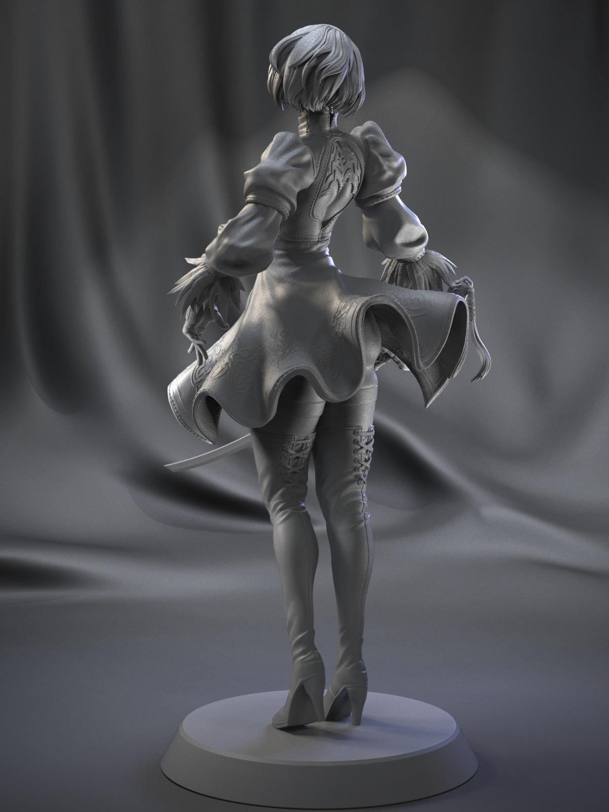 2B Nier Automata v2 - CA 3D Studios - Dark Forge Arts