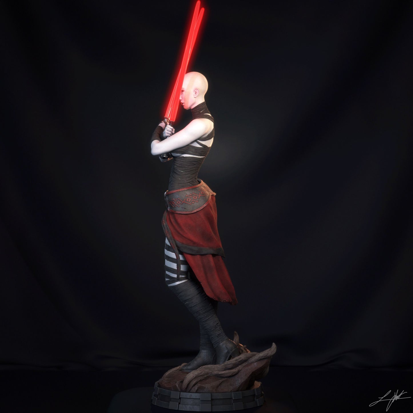 Asajj Ventress - Abe3D