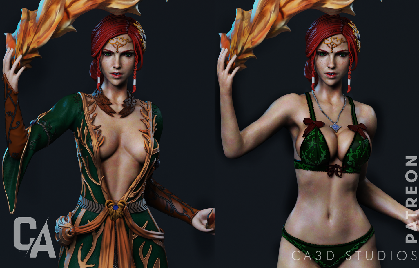 Triss Merigold - CA 3D Studios
