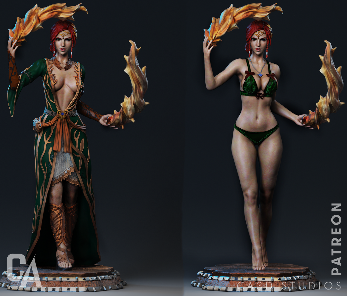 Triss Merigold - CA 3D Studios