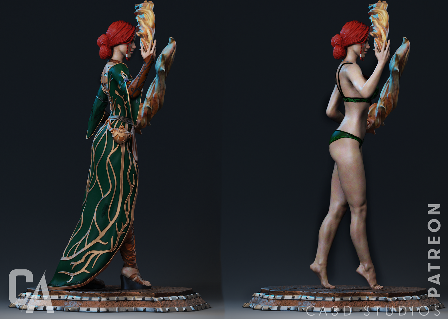Triss Merigold - CA 3D Studios