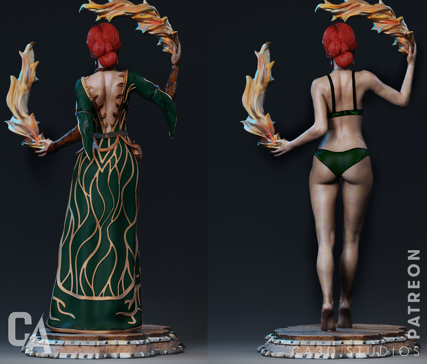 Triss Merigold - CA 3D Studios