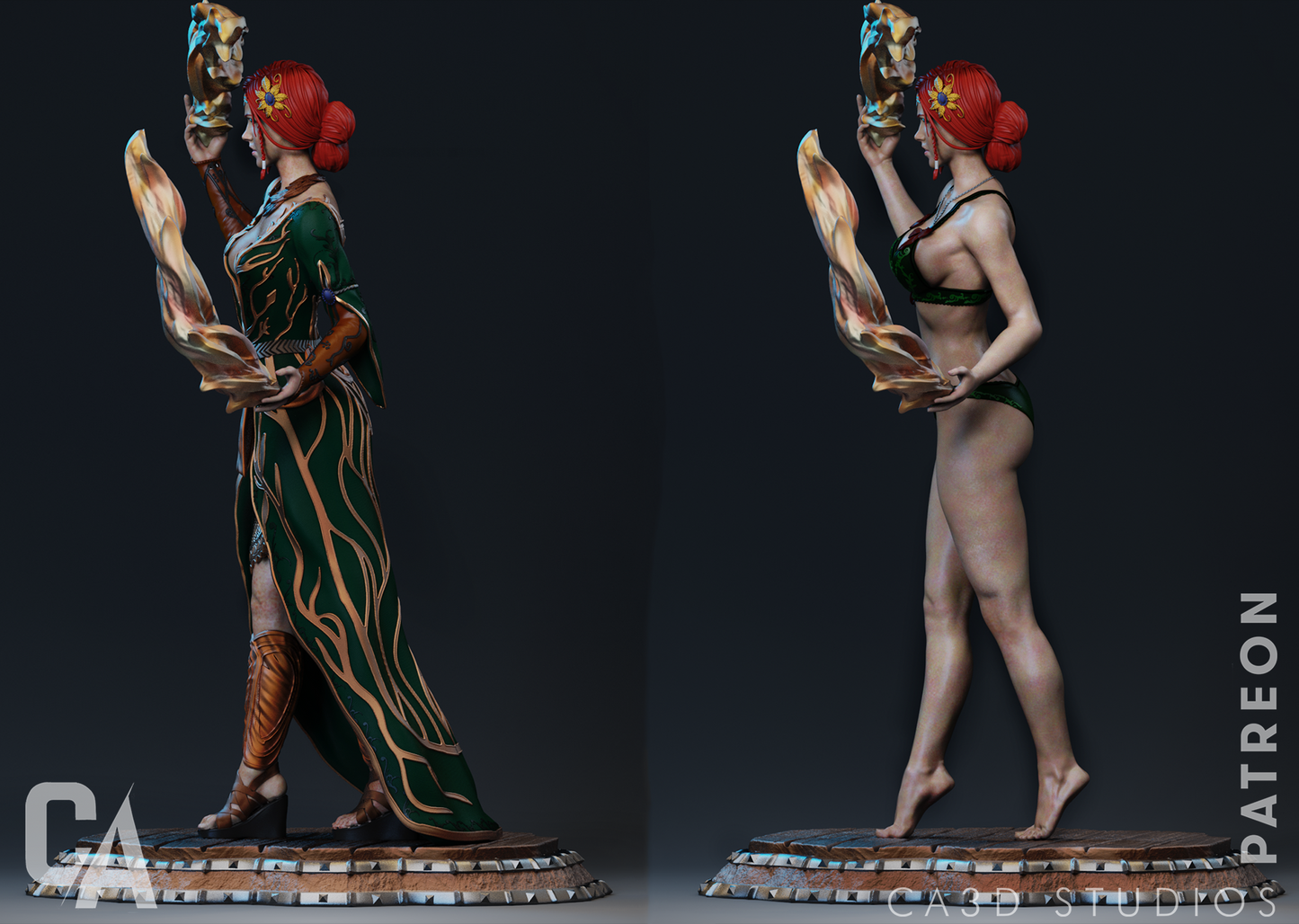Triss Merigold - CA 3D Studios