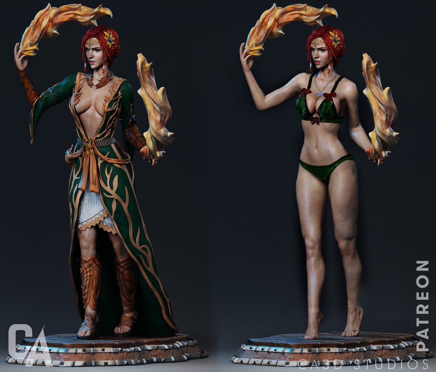 Triss Merigold - CA 3D Studios