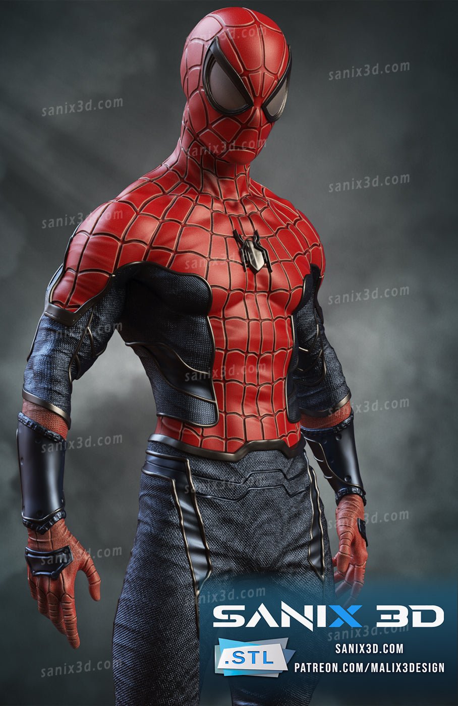 A Double Life (Spider - Man) - Sanix3D - Dark Forge Arts
