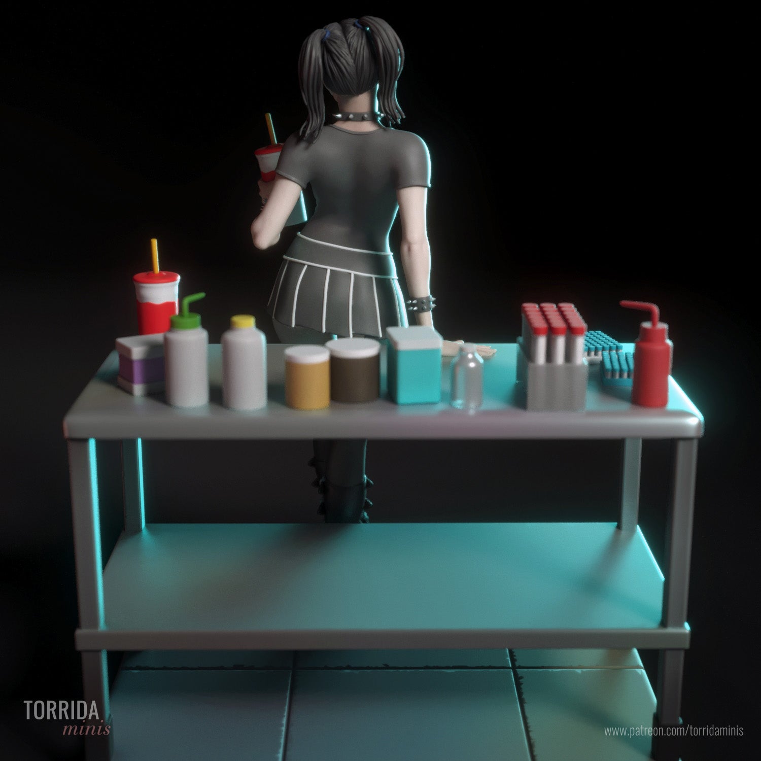 Abby Sciuto - Torrida Minis - Dark Forge Arts