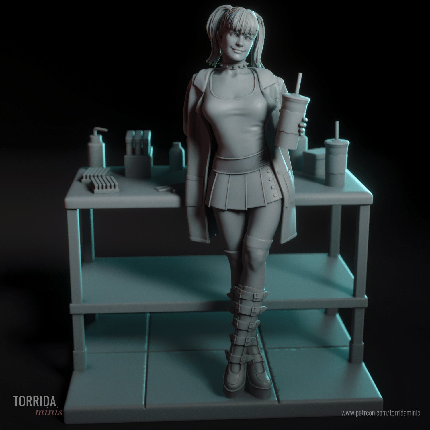 Abby Sciuto - Torrida Minis - Dark Forge Arts