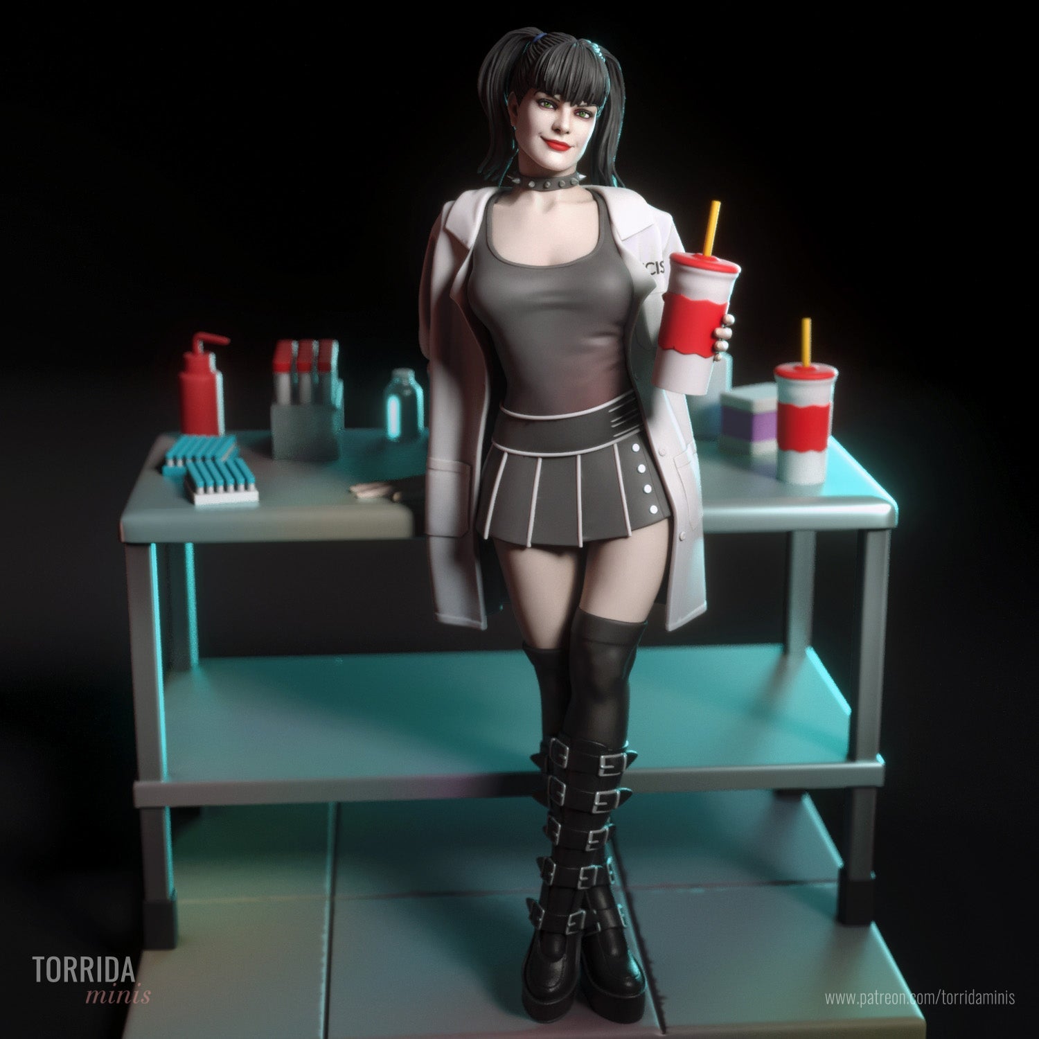 Abby Sciuto - Torrida Minis - Dark Forge Arts