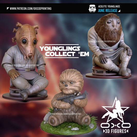 Acolyte Younglings - OXO3D - Dark Forge Arts