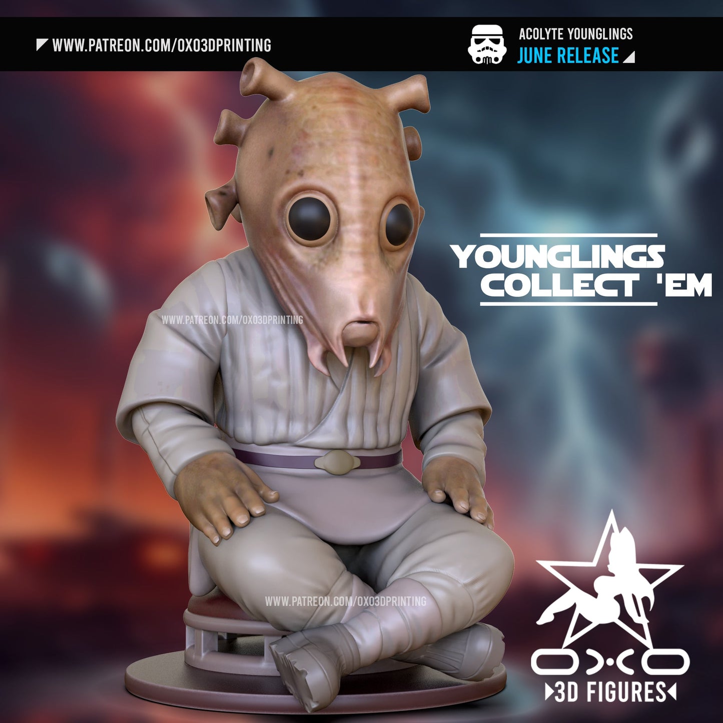 Acolyte Younglings - OXO3D - Dark Forge Arts