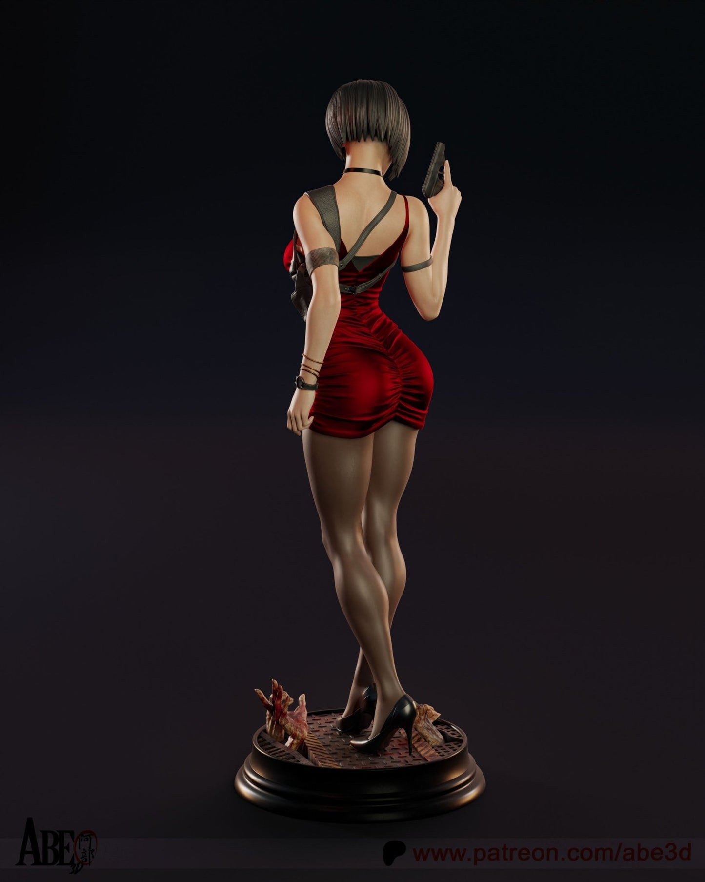 Ada Wong - Abe3D - Dark Forge Arts
