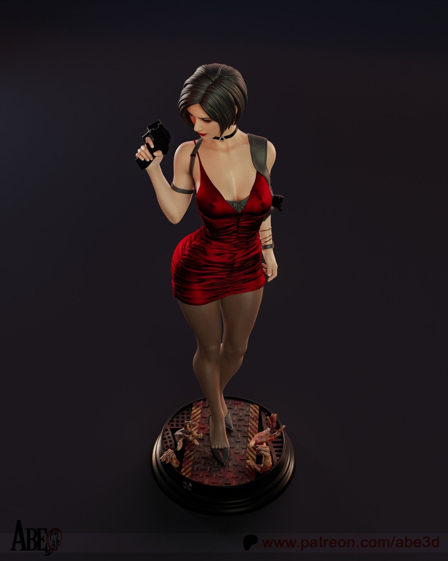 Ada Wong - Abe3D - Dark Forge Arts