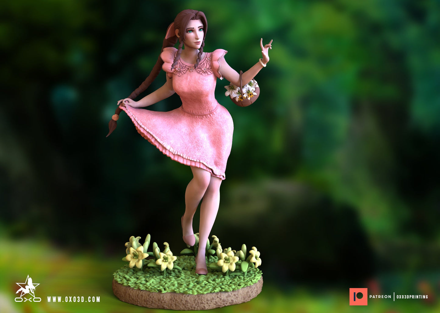 Aerith - OXO3D - Dark Forge Arts