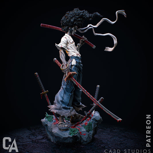 Afro Samurai - CA 3D Studios - Dark Forge Arts