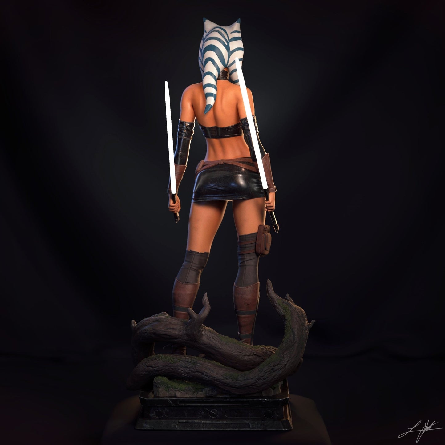 Ahsoka Tano - Abe3D - Dark Forge Arts