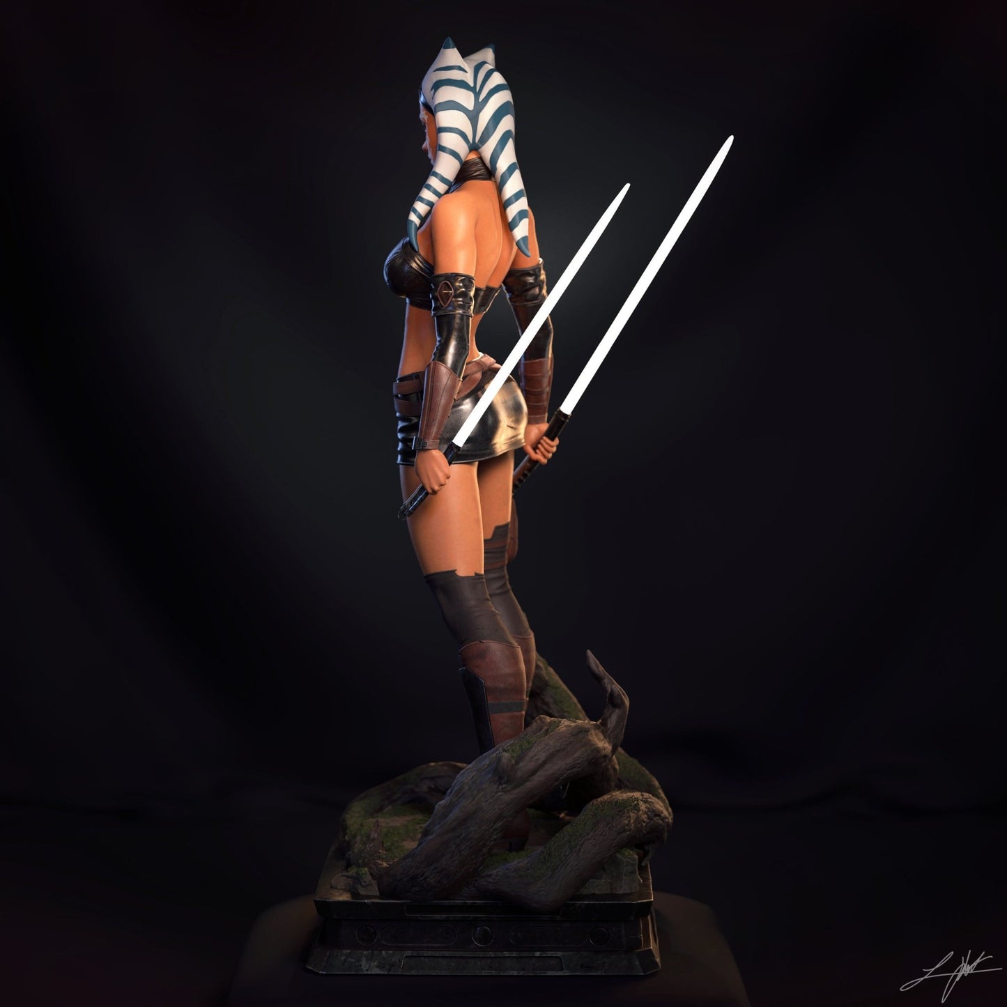 Ahsoka Tano - Abe3D - Dark Forge Arts