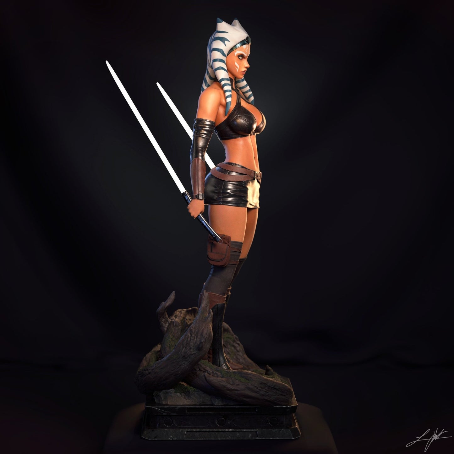Ahsoka Tano - Abe3D - Dark Forge Arts