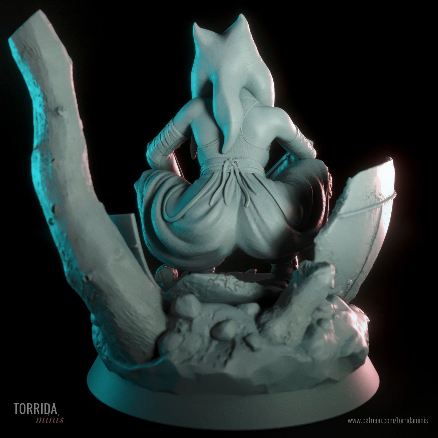 Ahsoka Tano - Torrida Minis - Dark Forge Arts