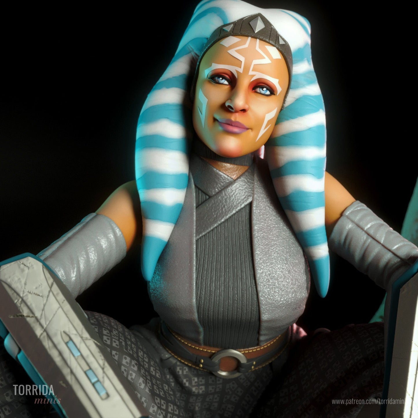 Ahsoka Tano - Torrida Minis - Dark Forge Arts