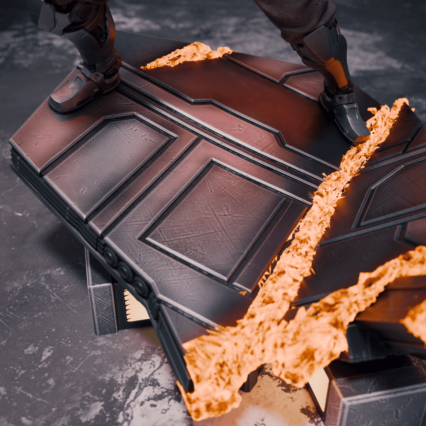 Ahsoka Tano vs. Darth Maul - CA 3D Studios - Dark Forge Arts