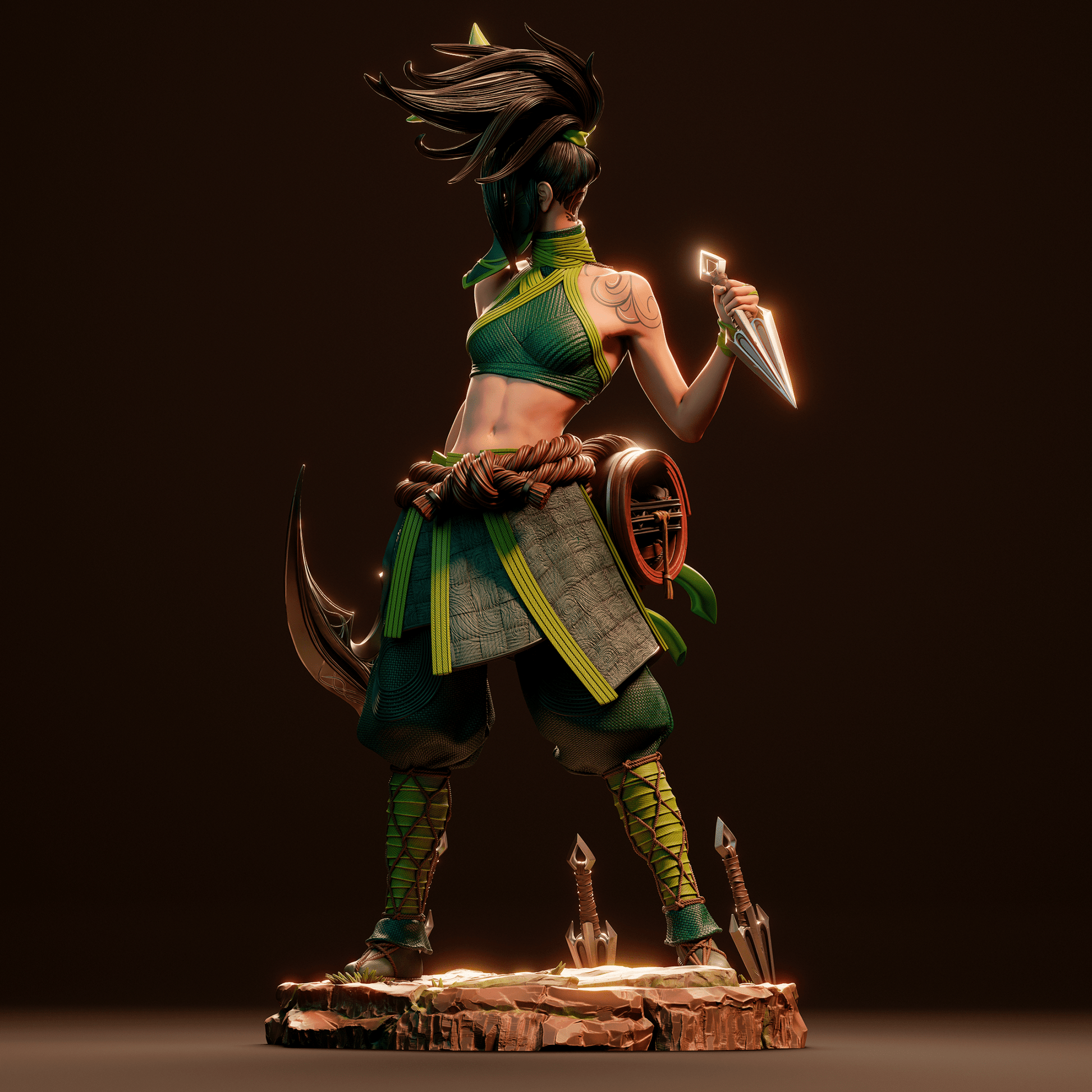 Akali - CA 3D Studios - Dark Forge Arts