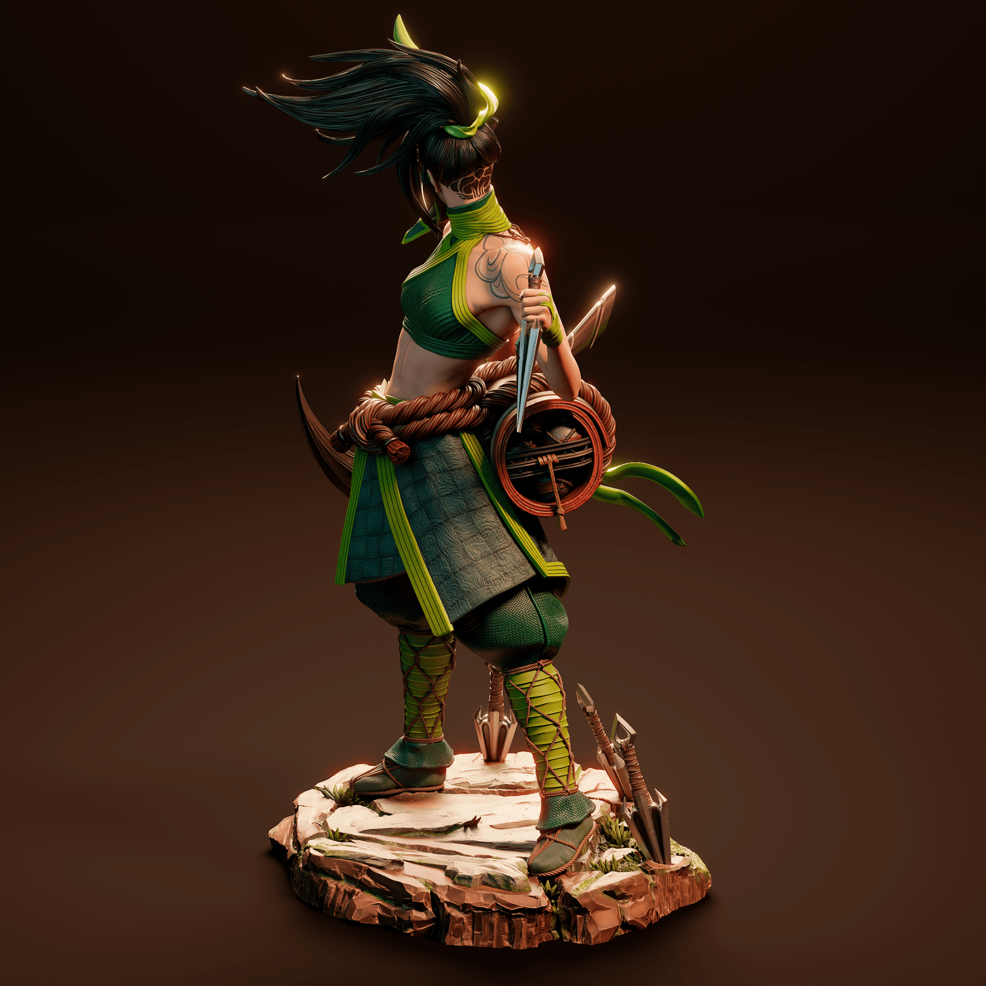 Akali - CA 3D Studios - Dark Forge Arts
