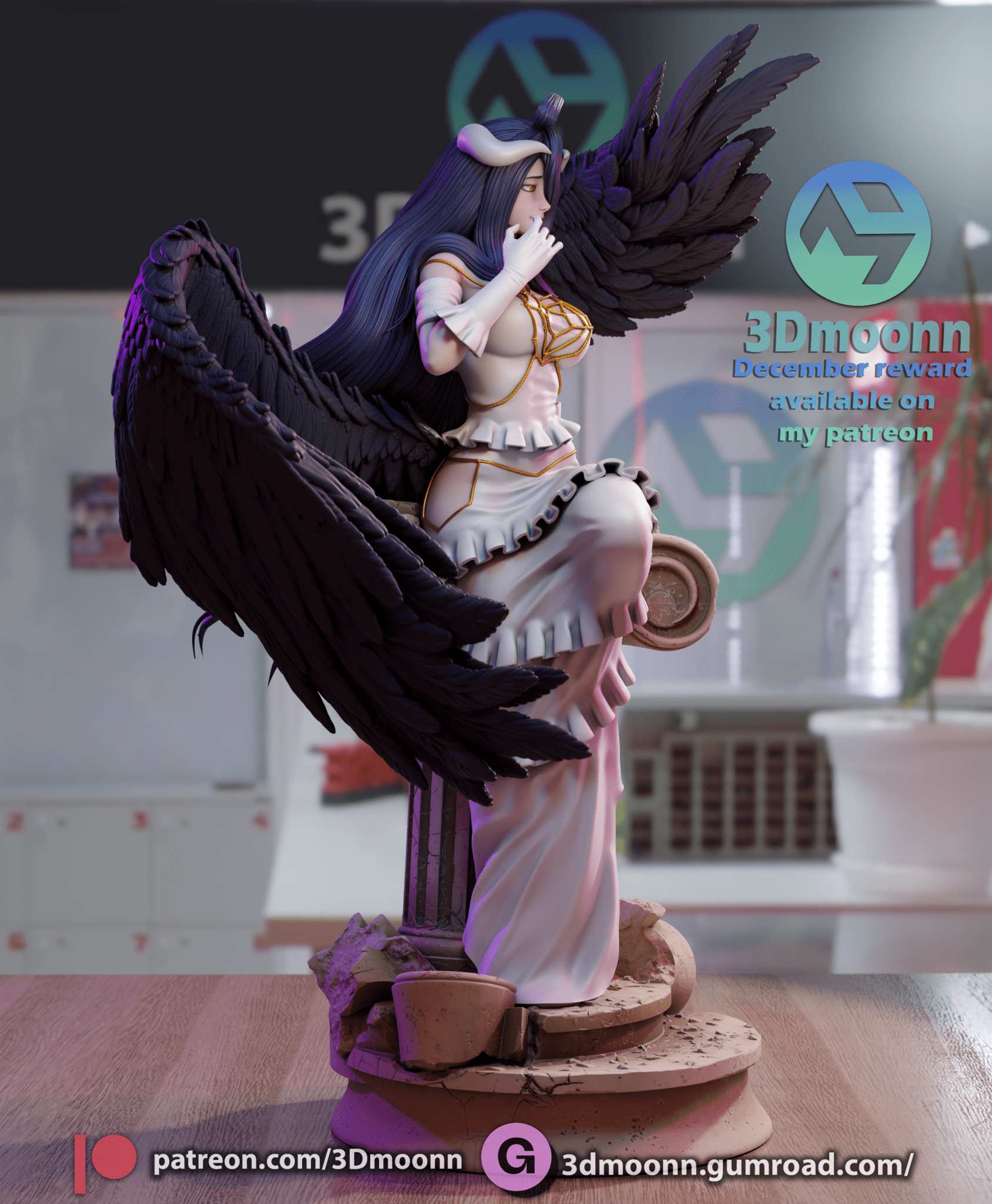 Albedo - 3DMoonn - Dark Forge Arts