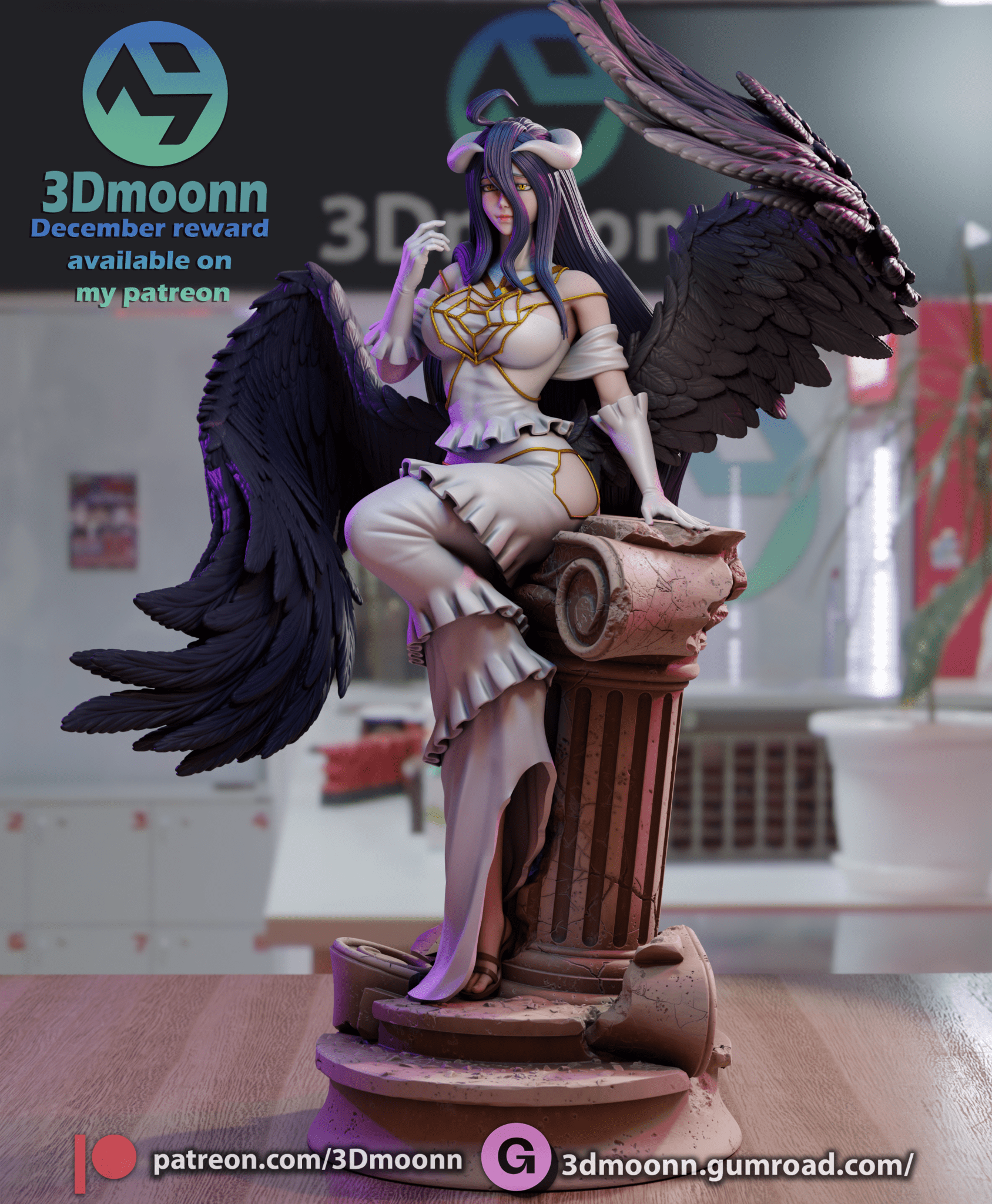 Albedo - 3DMoonn - Dark Forge Arts