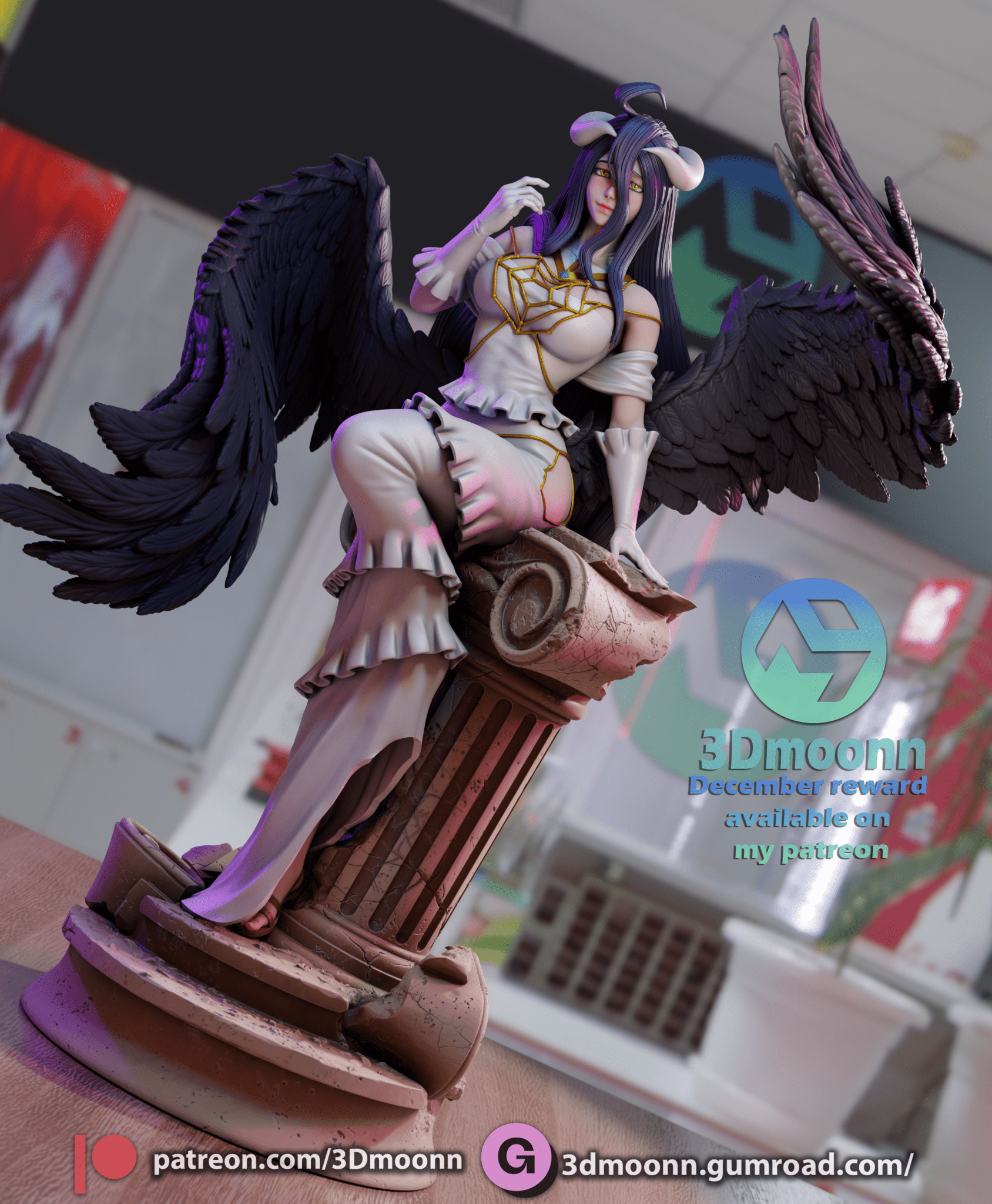 Albedo - 3DMoonn - Dark Forge Arts