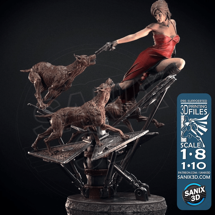 Alice - Resident Evil - Sanix3D - Dark Forge Arts