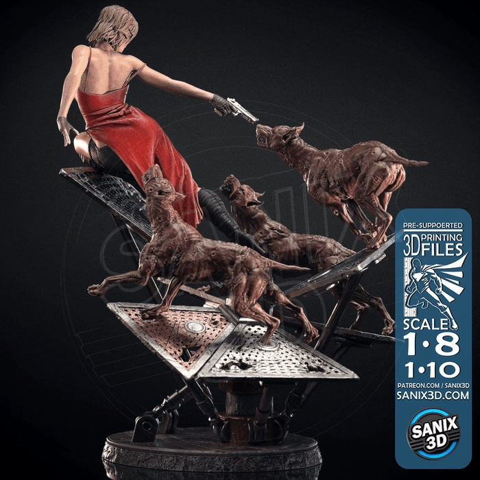Alice - Resident Evil - Sanix3D - Dark Forge Arts