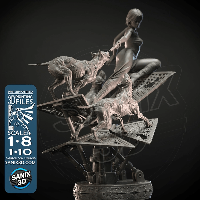 Alice - Resident Evil - Sanix3D - Dark Forge Arts