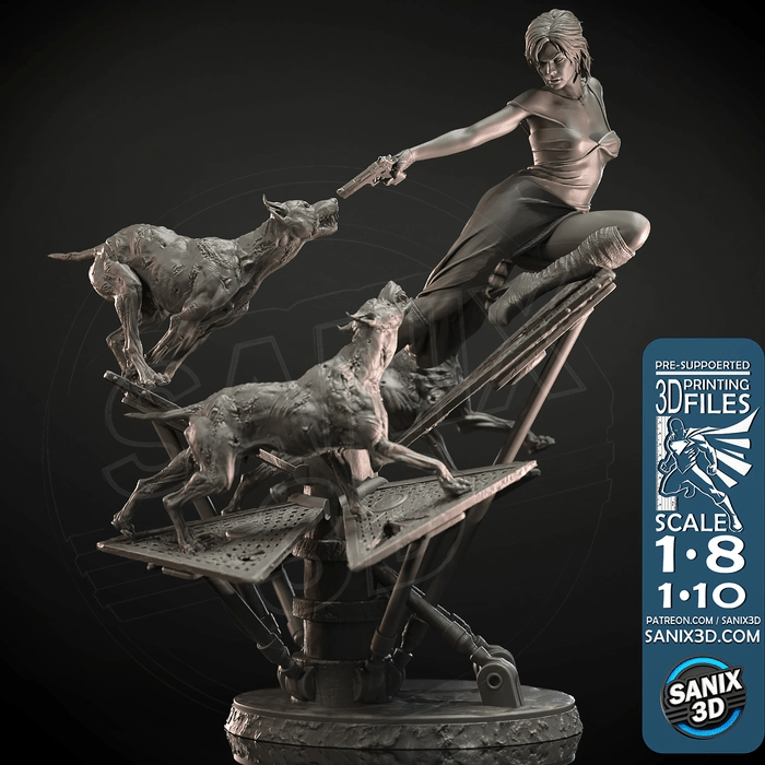 Alice - Resident Evil - Sanix3D - Dark Forge Arts