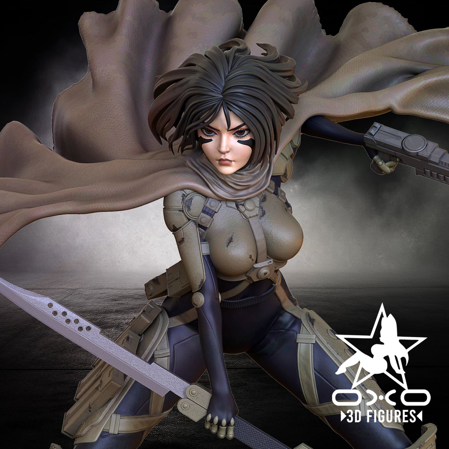 Alita Battle Angel - OXO3D - Dark Forge Arts