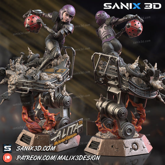 Alita Battle Angel - Sanix3D - Dark Forge Arts