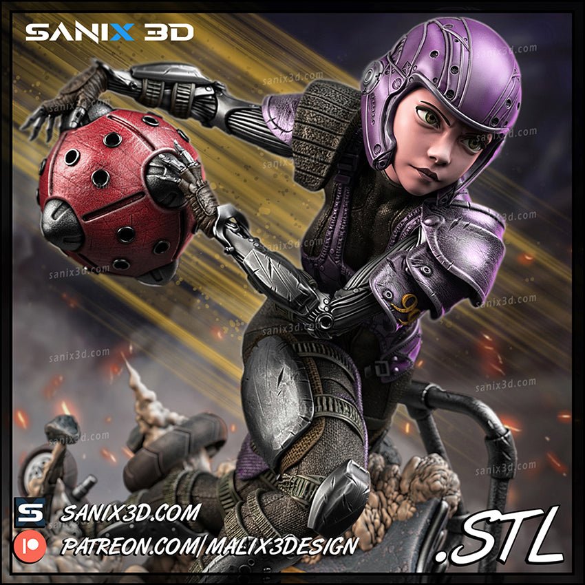 Alita Battle Angel - Sanix3D - Dark Forge Arts