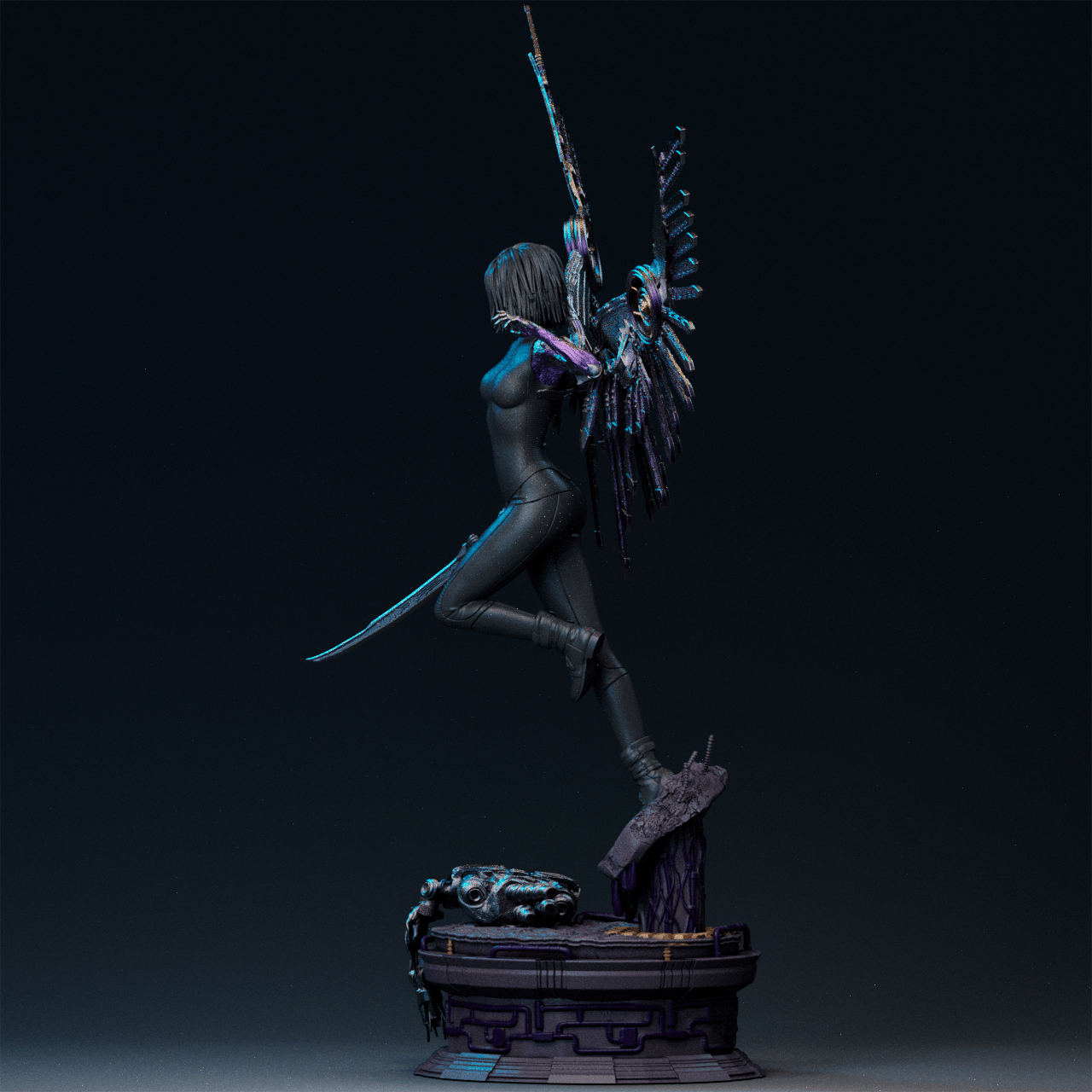 Alita Battle Angel v1 - CA 3D Studios - Dark Forge Arts