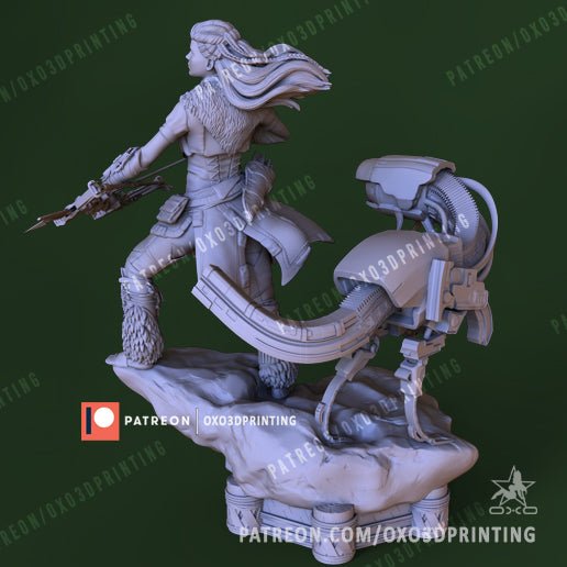 Aloy & Watcher - OXO3D - Dark Forge Arts