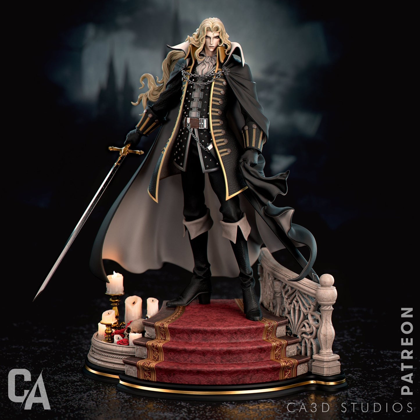 Alucard v1 - CA 3D Studios - Dark Forge Arts