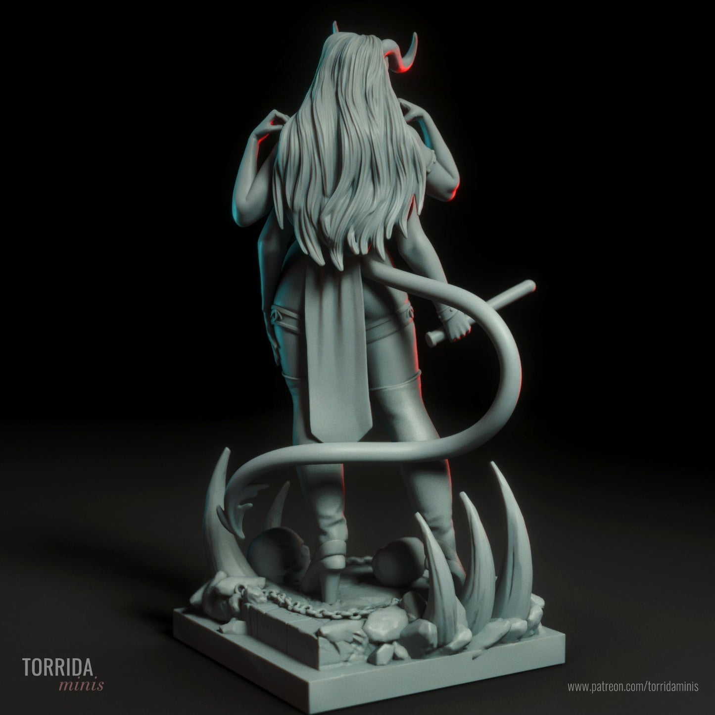 Amaris - Torrida Minis - Dark Forge Arts
