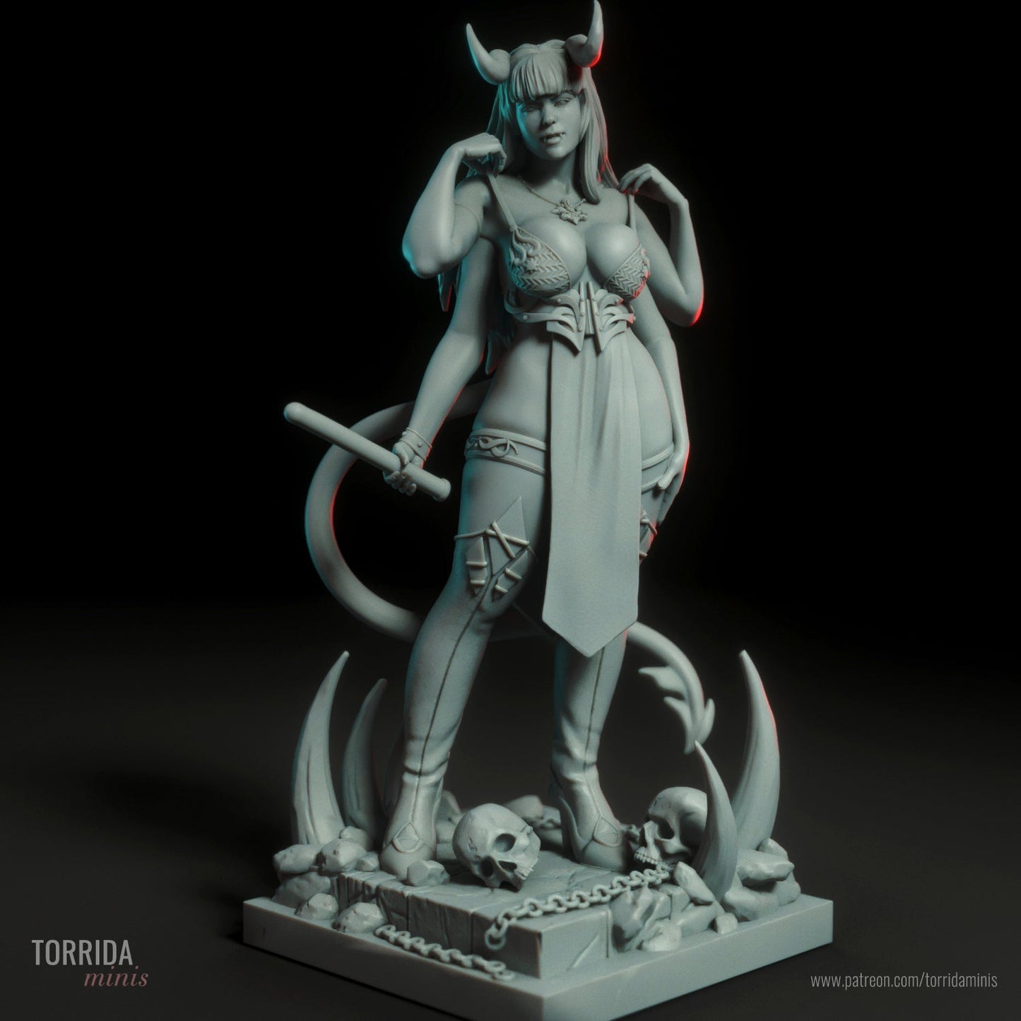 Amaris - Torrida Minis - Dark Forge Arts