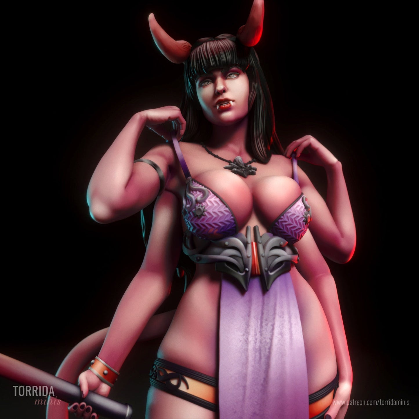 Amaris - Torrida Minis - Dark Forge Arts