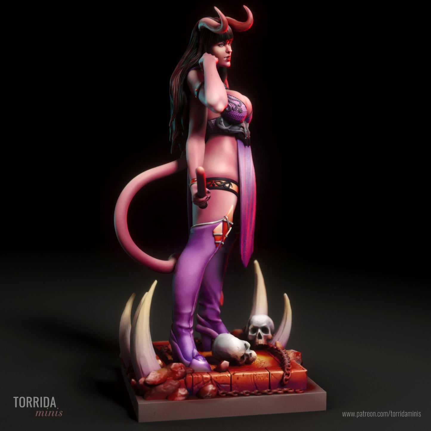 Amaris - Torrida Minis - Dark Forge Arts