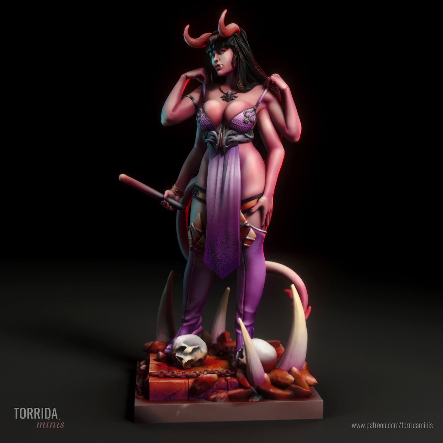 Amaris - Torrida Minis - Dark Forge Arts